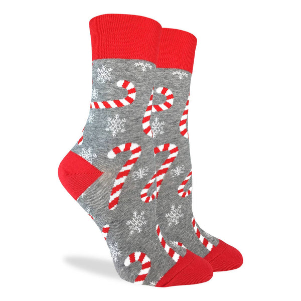 Women's Candy Canes Socks- Clearance