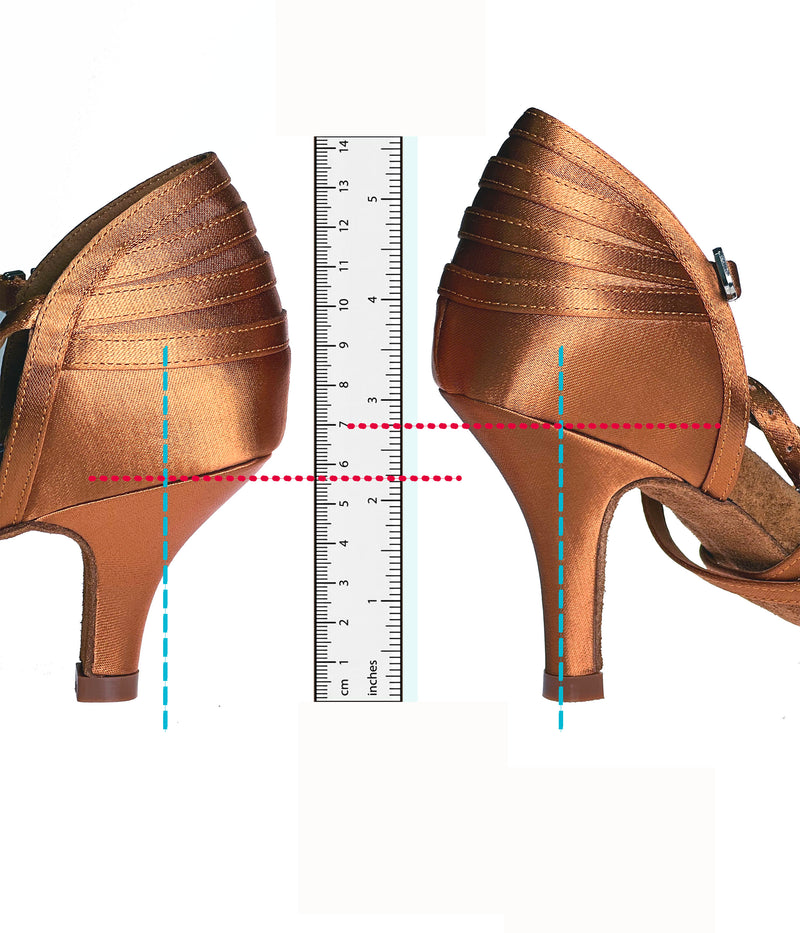 Dance America- Vegas Light Tan Microfiber- 2.25" or 2.75" heel