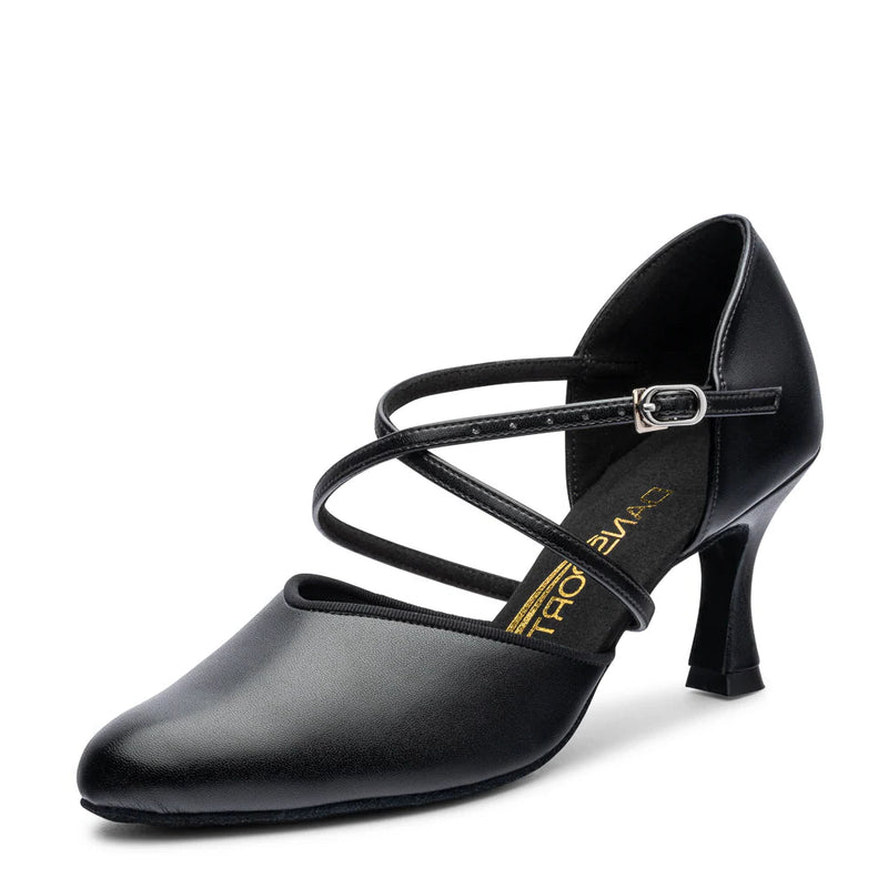 Dansport S4018 Black- 2" or 2.5" heel