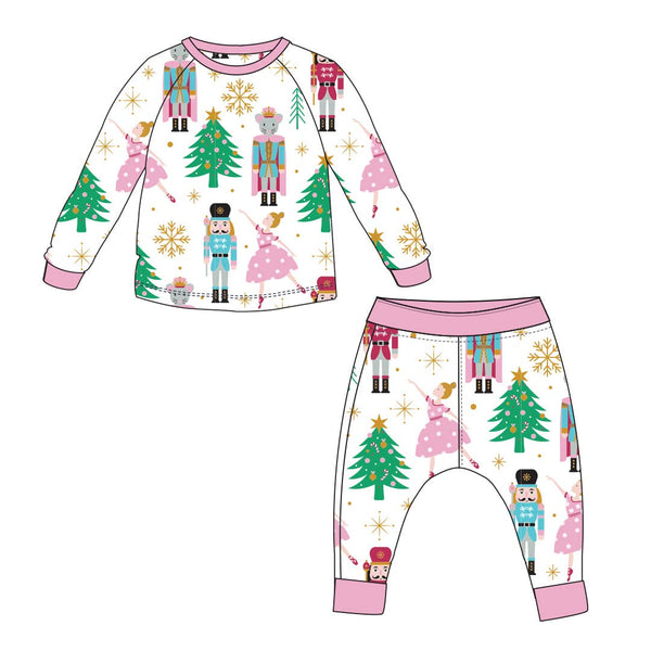 Sugar Plum Fairy Kids Pajama Set- CLEARANCE- LAST ONE!