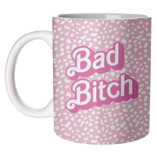 Mug- "Bad Bitch" Barbie- Clearance