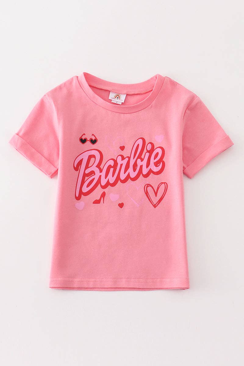 Pink barbie girl top- Clearance