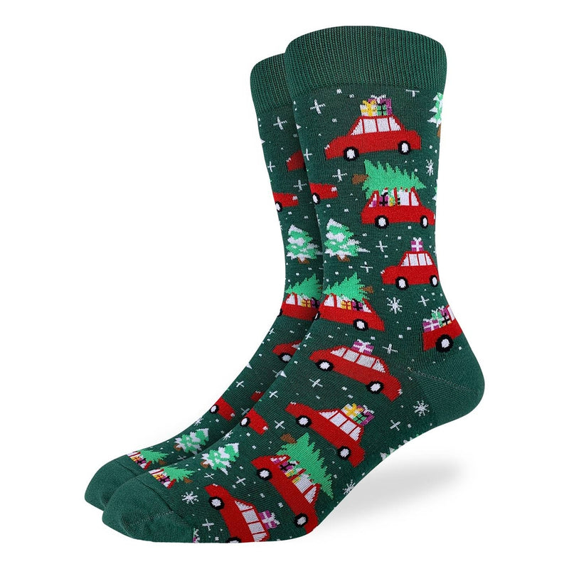 Men's Christmas Trees Socks- CLEARANCE