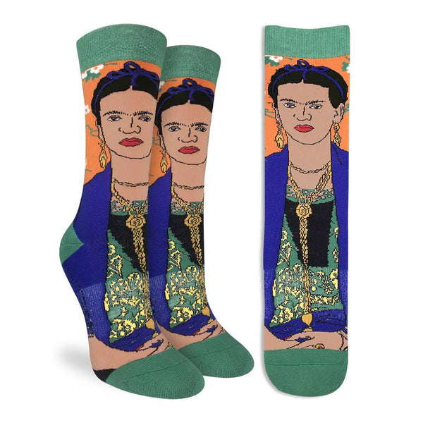 Women's Frida Kahlo Self Portrait Socks- Clearance
