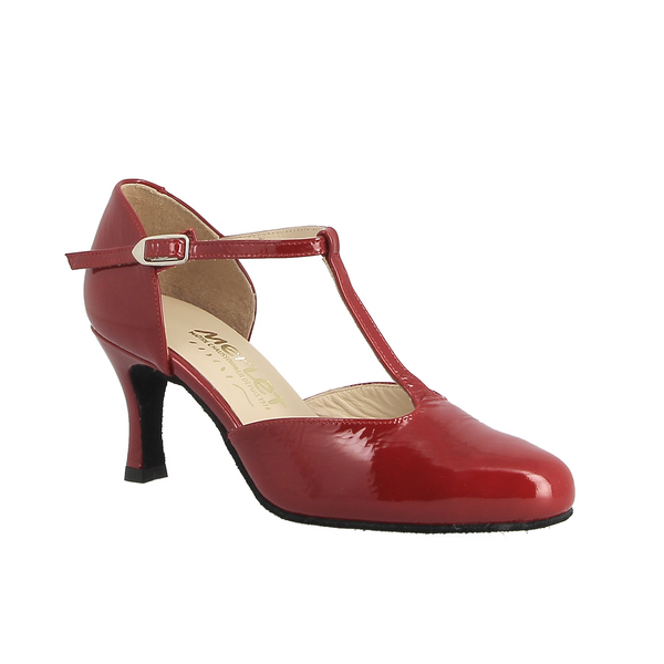 Merlet Nina- Red Patent or Black leather- CLEARANCE
