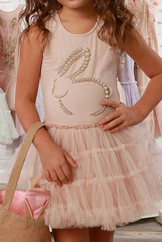 Bunny Dress- Pink- CLEARANCE