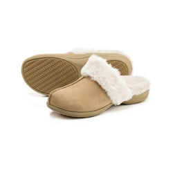 Powerstep Luxe Slipper- Taupe- CLEARANCE