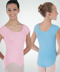 ProWEAR Cap Sleeve Ballet Cut Leotard- Black, Light Blue or Pink