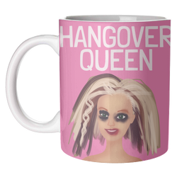 Mug- Barbie "Hangover Queen"
